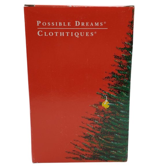 Dept 56 Possible Dreams Santa Claus Nicholas Ornament Clothtiques 714014 1992 - Picture 9 of 10